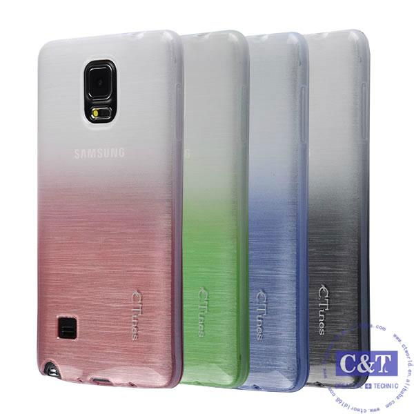 Mobile phone accessory soft gel back tpu slim case for galaxy note 4 2