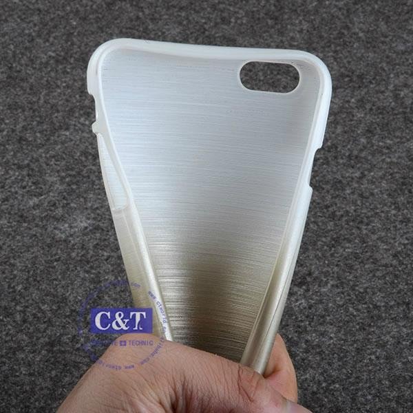 flexible handwork back gel fit slim case cover for iphone 6 plus 5
