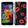 C&T lips clarity pc case china phone cover for galaxy s5 5