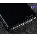 C&T black stand PU folio leather cover for galaxy note3 2