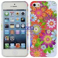 C&T New Hot Selling flower case for samsung s5 5