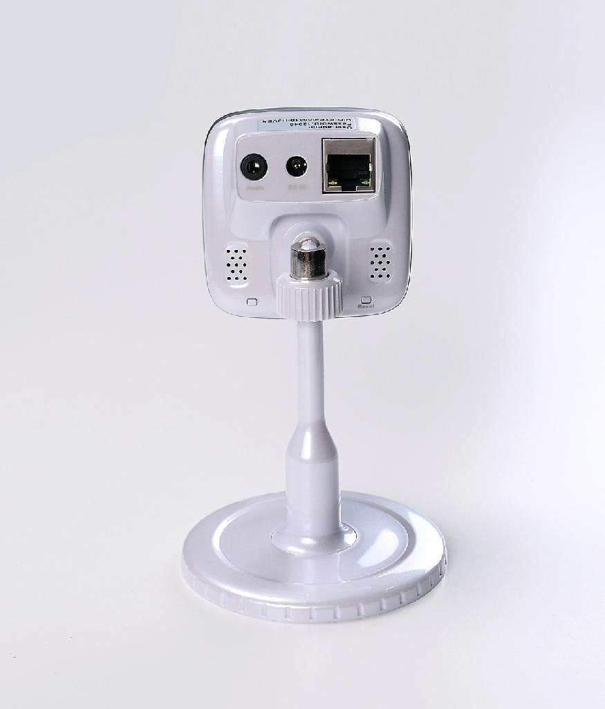 2014 Best Seller H.264 720P Megapixel Wireless Mini Cube IP Camera 4