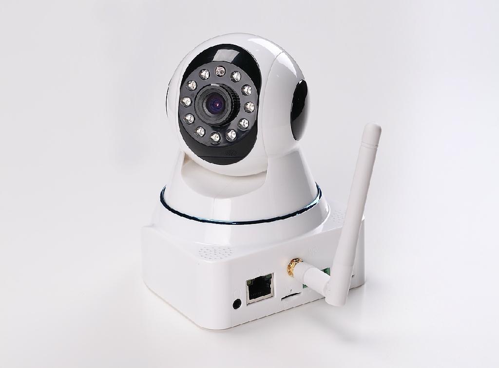 Cheap Indoor dome ip camera motion alarm Rmote control wireless p2p ip