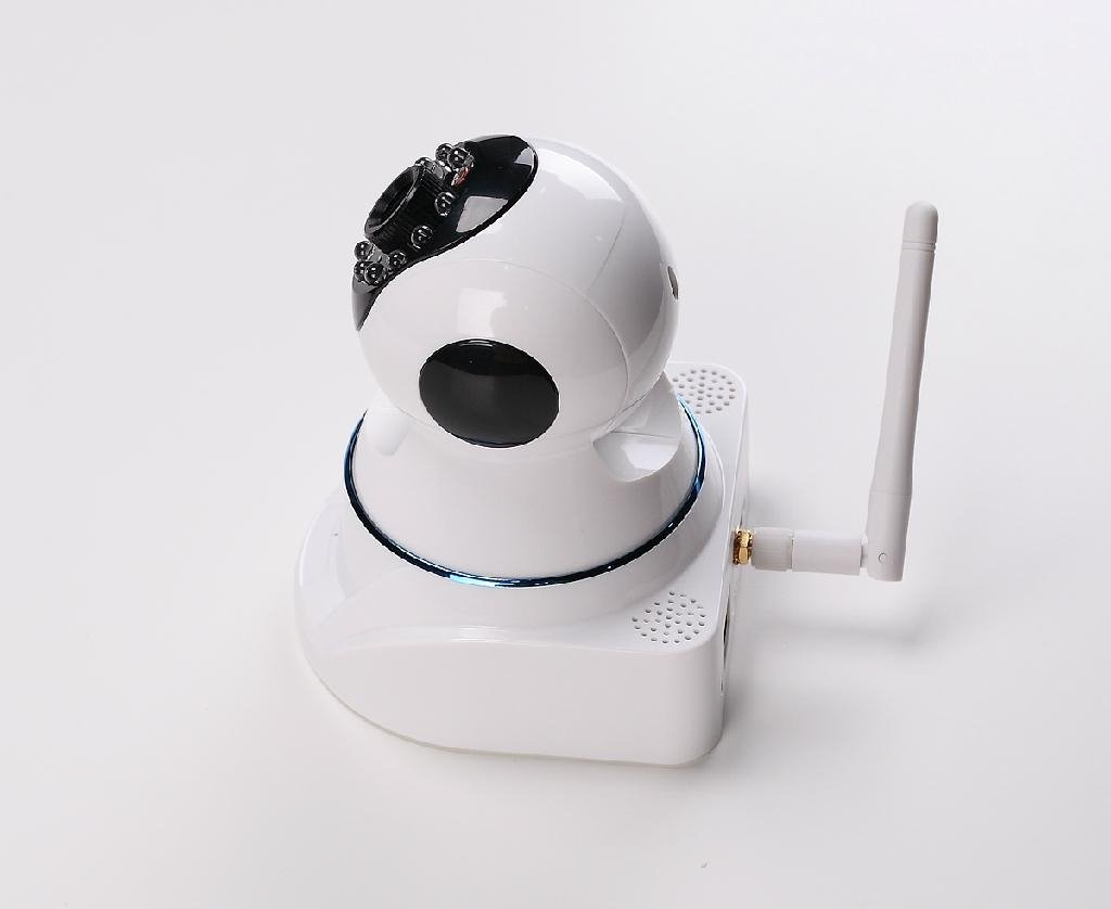 Cheap Indoor dome ip camera motion alarm Rmote control wireless p2p ip camera 3