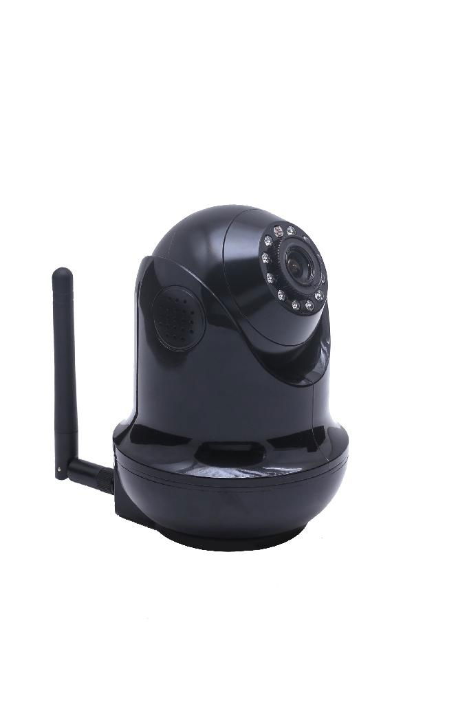 Wholesale 10m Night Vision with SD Card P2P Audio Alarm Pan Tilt IP Camera 2