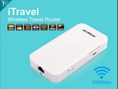 pocket 300Mbps 3g wireless travel router 