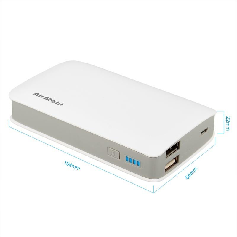 portable power bank 6600mAh 3