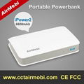 portable power bank 6600mAh 2