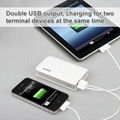 portable power bank 6600mAh 5