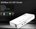 3g mifi router with rj45 port and sim slot 1
