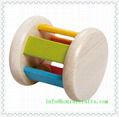 Wooden Roller Rattle 1