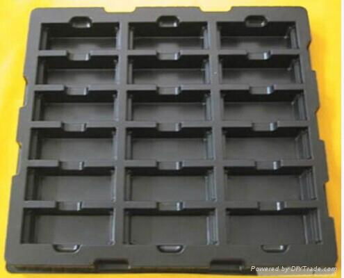 transparent color box with blister tray for electronic packing
