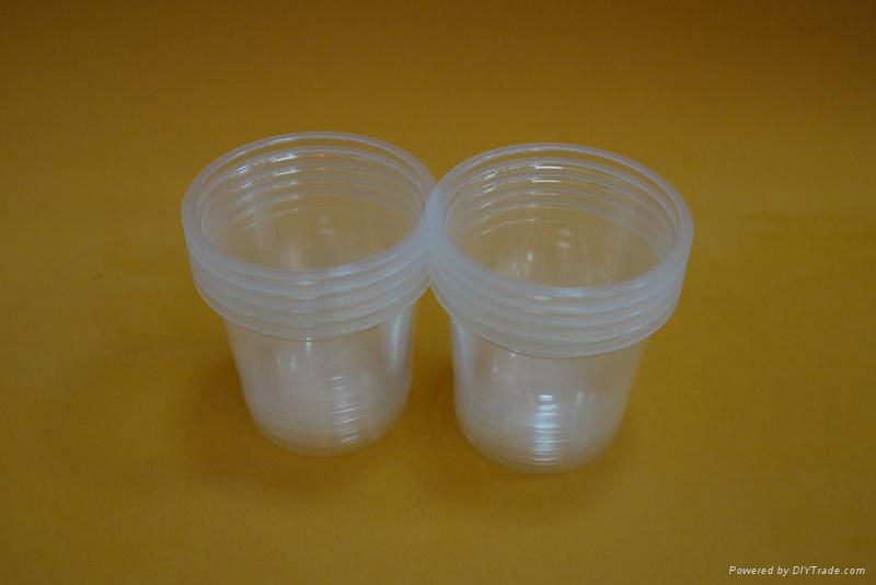smart disposable plastic PET yogurt cup lids 2