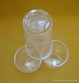 Clear food grade disposable blister cup