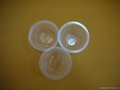 Clear food grade disposable blister cup 5