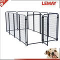 heavy -duty welded wire panel outdoor large cheap chain link dog kennels 4