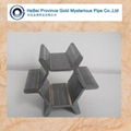 hexagon tooth shape seamless steel tube