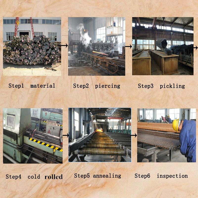 low carbon steel seamless steel pipe for automotive hydraulic system 2