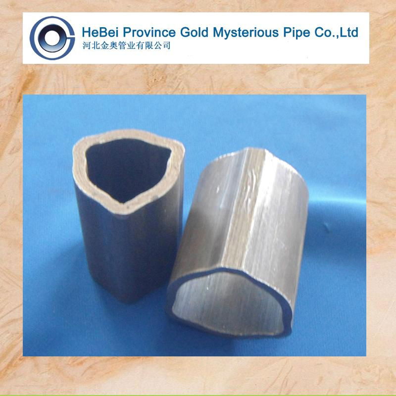 triangular steel pipe bell shape 2