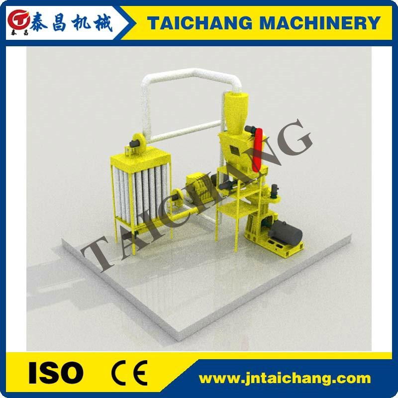 100 kg/hour small house use wood pelleting machine