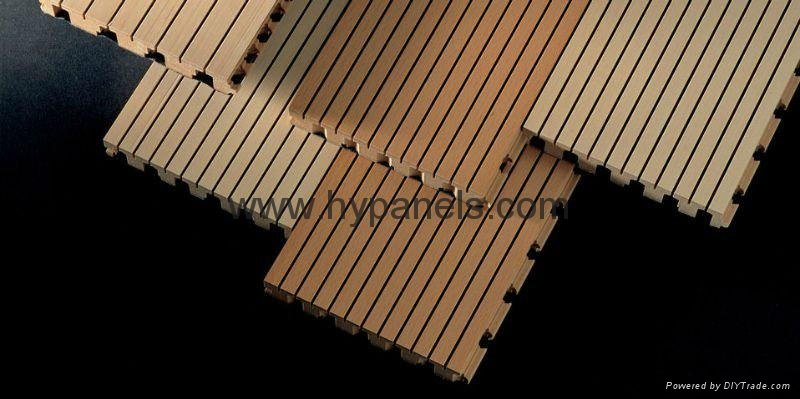 Groove Wooden Acoustic Panel 3