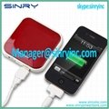 Mini Cute Red Battery Power Bank for Cell Phones PB32 5
