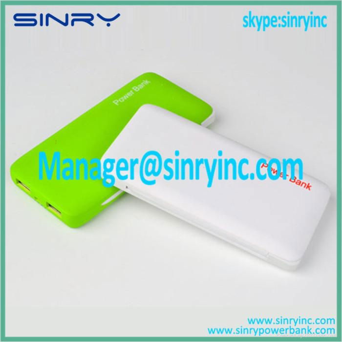 Li-polymer Battery 6500mAh USB Power Bank for Phone PB05 4
