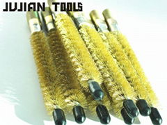 Brass wire brush