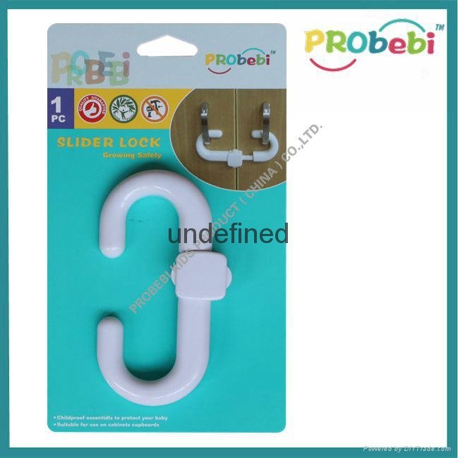 Baby Safety Slider Door  Lock/Cabinet Lock, Child Proofing Lock SL001