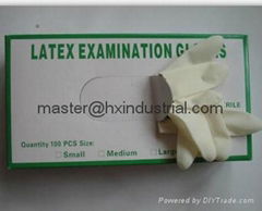 latex examination gloves 