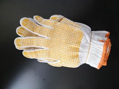 PVC dotted safety gloves labor gloves for sale