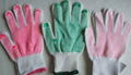 PVC dotted safety gloves labor gloves for sale 2