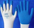 PVC dotted safety gloves labor gloves for sale 3