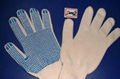 PVC dotted safety gloves labor gloves for sale 4