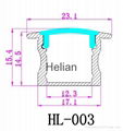 LED aluminum profile 003 3