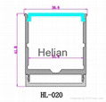 LED aluminum profile 020 3