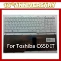 laptop keyboard TOSHIBA C650 1