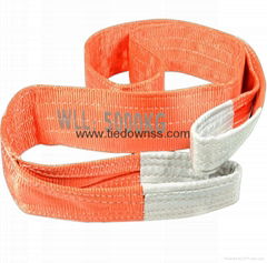 Four Ply Eye & Eye Flat Webbing Sling