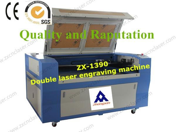 ZX-1390 Double-head laser engraving machine