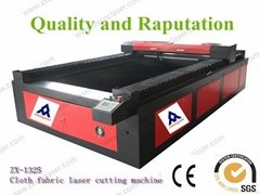 ZX-1325 leather fabric laser cutting machine