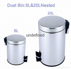 Stainless steel Pedal Bin