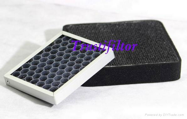Aluminum  Base (TFH04) Activated Carbon Filters