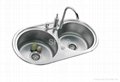 stainless double kitchen sinks 1