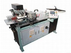 Edge protector machine for lever arch files