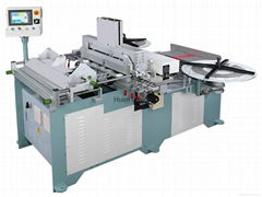 Two sides edge protector machine for