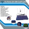 gsm sim box gateway 16-64 port