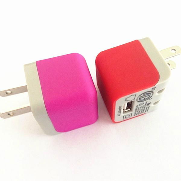 Folding plug USB Wall Charger USA 1A for iPhone and mobile phones