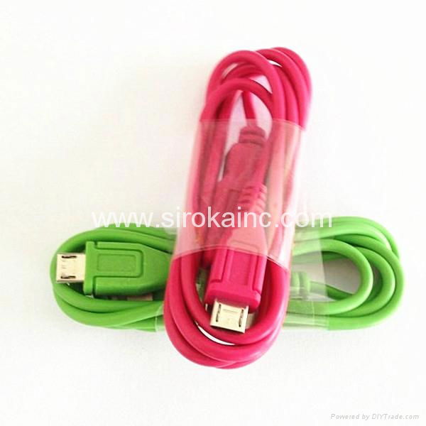 micro 1m USB Date Cable for samsung mobile phone