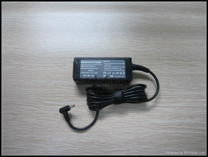 Best Quality Laptop AC Power Adapter for Samsung 12V 3.33A 2.5*0.7 5