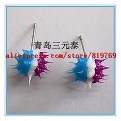 silicone spike rainbow earrings hot sale earrings